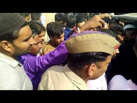 मेरठ में फल मंडी के अध्यक्ष की पुलिस के सामने गोली मार कर हत्या