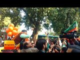 दिल्ली: BJP की जीत का जश्न जीत की दीवार पर II Delhi bjp