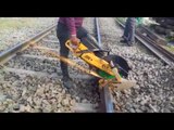 उन्नाव में टूटी पटरी से धड़धड़ाते हुए गुजरीं ट्रेनें, टला हादसा II Railway Track Crash Near Unnao