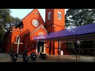 धनबाद के 107 साल पुराने संत मेरी चर्च में क्रिसमस की तैयारी