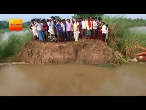 यूपी में बाढ़ का कहर जारी है II UP Flood yogi visit flood affected areas