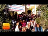 अल्मोड़ा में बंदरों की समस्या को लेकर महिला कल्याण संस्था का प्रदर्शन