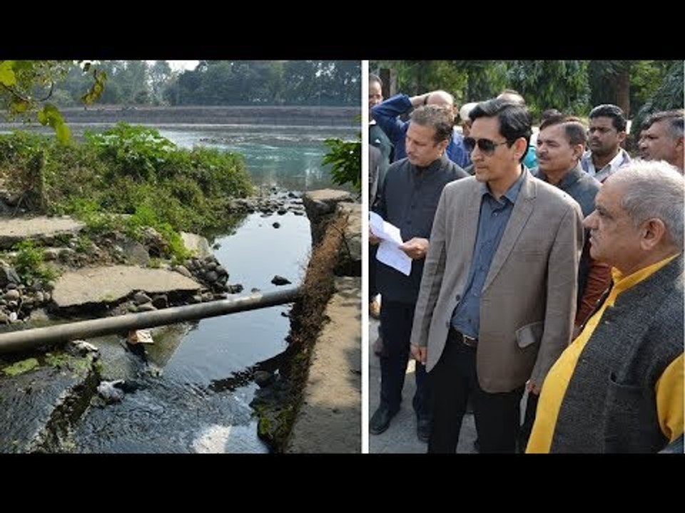 DM दीपक रावत ने किया निरीक्षण तो सामने आई गंगा...