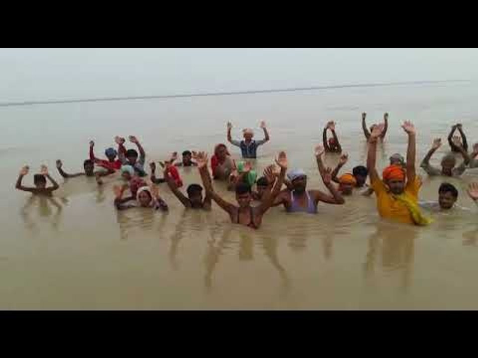 villegers went on jal satyagrah