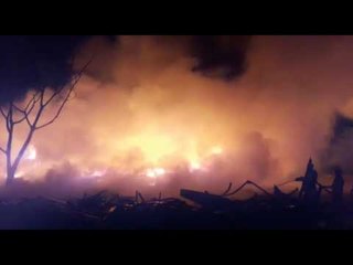 Scrap Warehouse catch a big fire in Kanpur