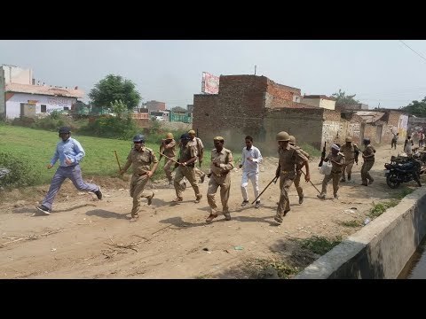 बागपत नाव हादसा:गुस्साई भीड़ ने पुलिस को पीटा,दिल्ली-सहारनपुर हाईवे जाम,कई वाहन तोड़े