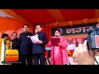 शपथ ग्रहण समारोह के दौरान बोले मंडलायुक्त, 'नगर निगम के घोटालों की होगी जांच'