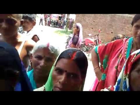 Statue of Lord Vishnu found during soil excavation in Bihar