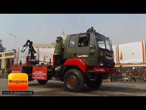 69वां गणतंत्र दिवस: लखनऊ विधानसभा के सामने गणतंत्र दिवस परेड
