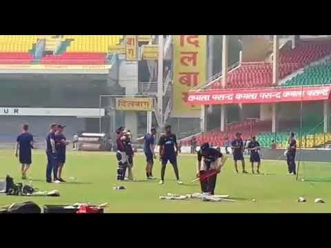 IndvsNZ Kanpur practice session