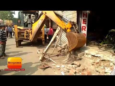 हल्द्वानी: काशीपुर में व्यापारियों के विरोध के बावजूद चला अतिक्रमण के खिलाफ अभियान