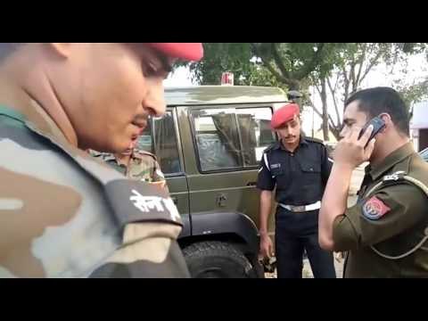 सेना की एम्बुलेंस लेकर भाग रहा था जवान, पुलिस ने धरदबोचा