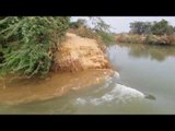 राया-मांट रोड पर मांट ब्रांच गंग नहर की पटरी टूटी सैंकड़ों बीघा फसल जलमग्न