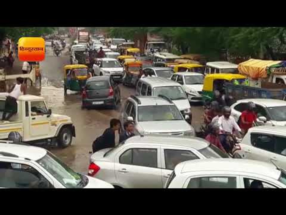 कैसे स्मार्ट सिटी बनी मुंबई, कमर तक बारिश का पानी II rain water till the waist, Ncr New Delhi