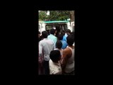 हाइवे पर ट्रक से टकराई स्कूली बस, 40 बच्चे जख्मी II  school bus collided in Lakhimpur Khiri
