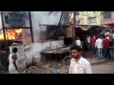 Fire in transformer in allahabad of UP