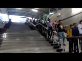 Tight security in Metro Station after the voilence