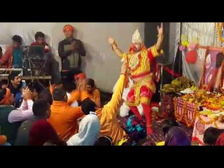 शांतिपुरी में बालाजी दरबार में हुए भजन