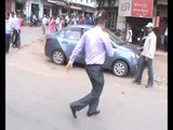 Beaten to the magistrate who went to remove the encroachment in Jamshedpur