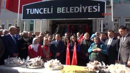 Tunceli'de Afrin Operasyonuna Katılan Askerler İçin Hızır Lokması Dağıtıldı