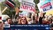 i24NEWS DESK | Anti-corruption protests in Tel Aviv | Friday, February 16th 2018