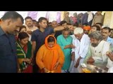 Uma Bharti visits allahabad