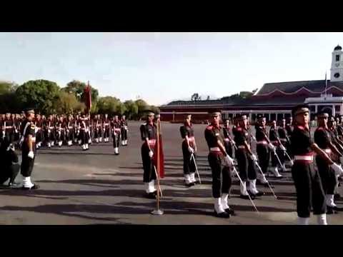 इंडियन मिलिट्री एकेडमी की पासिंग आउट परेड II The parade of the Indian Military Academy