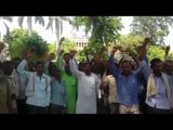 People protested after Sitapur Triple murder case is not disclosed