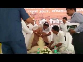 UP Cabinet minister get ill