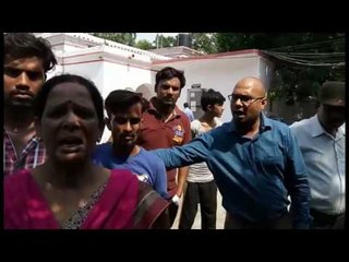 Rohit's mother Geeta demanded CBI probe at SSP Office