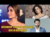 Bollywood Stars discuss about what all difficulties they faced in their first film