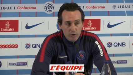 Download Video: Foot - L1 - PSG : Emery «Je suis convaincu qu'on peut se qualifier»