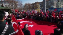 'Zeytin Dalı Harekatı ve Mehmetçik'e' destek yürüyüşü - ANKARA