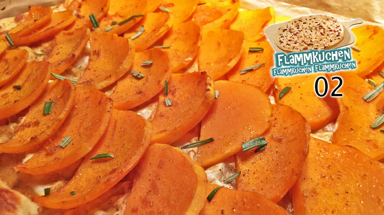 Ofenkürbis-Flammkuchen mit Kaffee & Orange - Flammkuchen Flammkuchen Flammkuchen 02