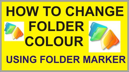 How to change folder colour? !2018