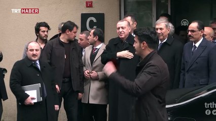 Cumhurbaşkanı Erdoğan'dan hasta ziyareti