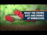 What the crowd eats and drinks at Wimbledon