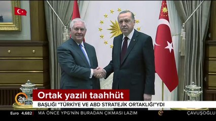 Görüşme sonrası ortak açıklama