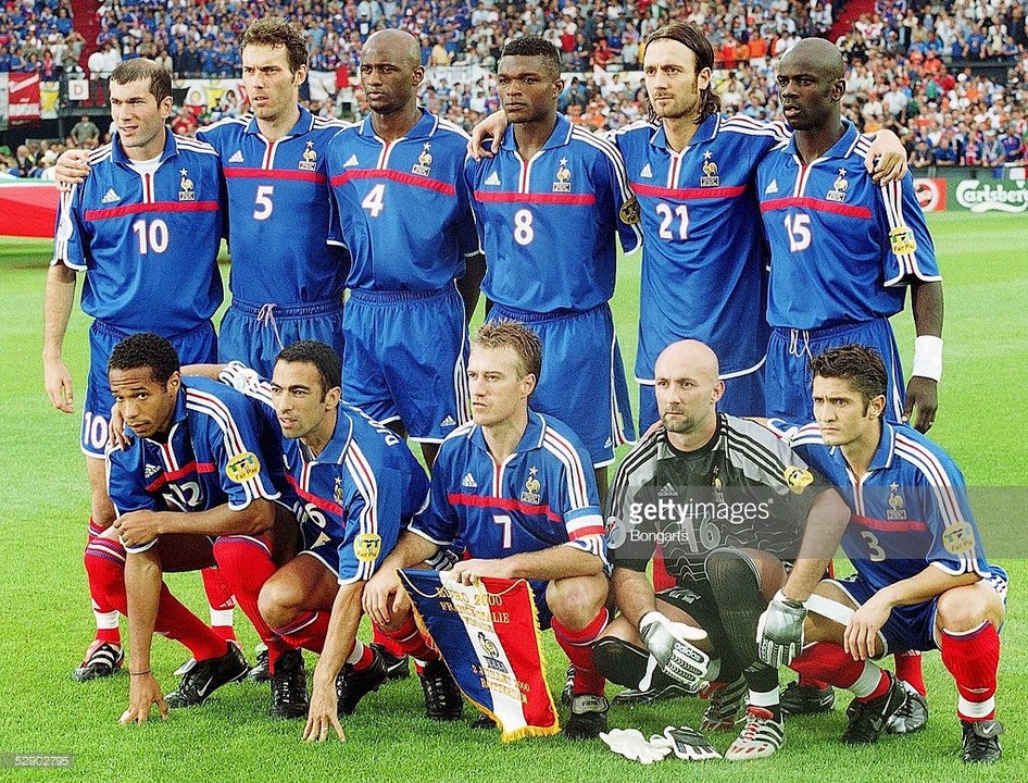 Les nations championnes d'Europe de football