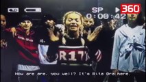 Rita Ora mesazh shqiptarëve para ardhjes në Kosovë, këngëtarja bën shqiponjën (360video)