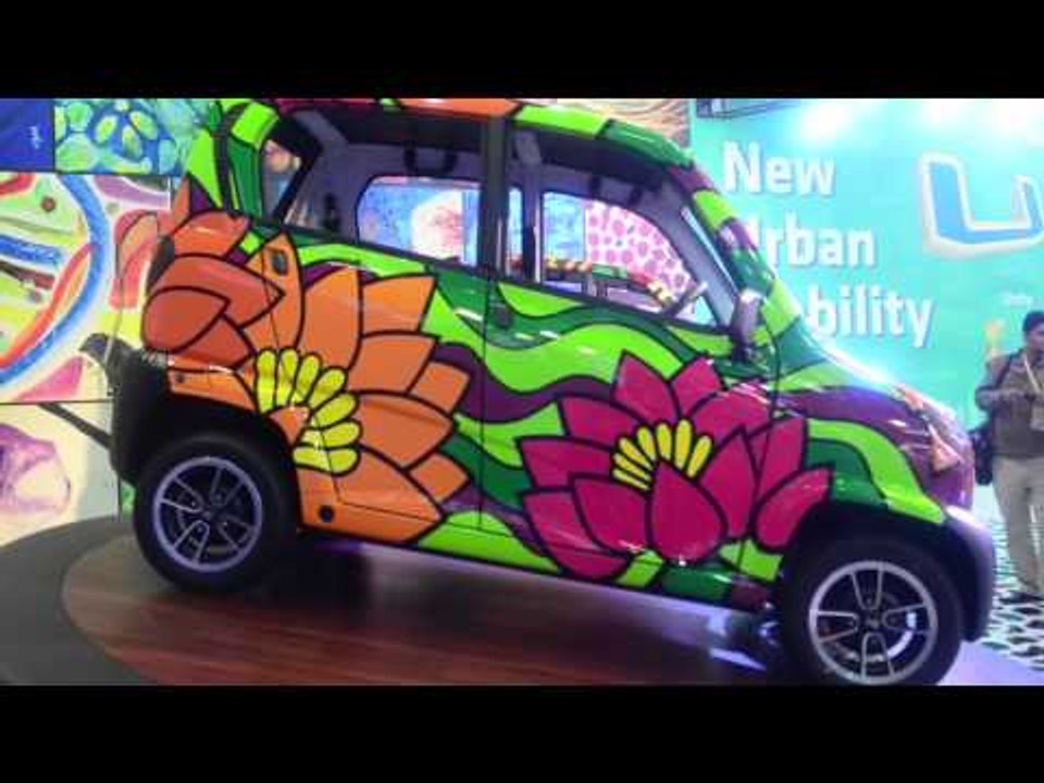 Auto Expo 2014 | Car art makes vibrant Bajaj launch