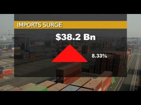 Trade deficit at 11-month high