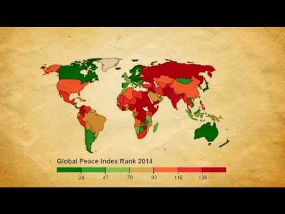 India among the violent countries in the world : The Global Peace Index 2014