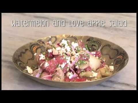 Watermelon and Love Apple Salad | Cooking With Lounge