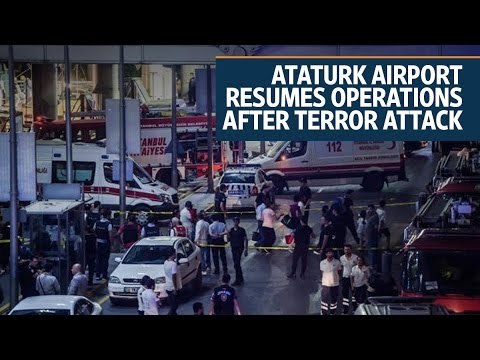 Istanbul airport resumes operations after deadly terror attack