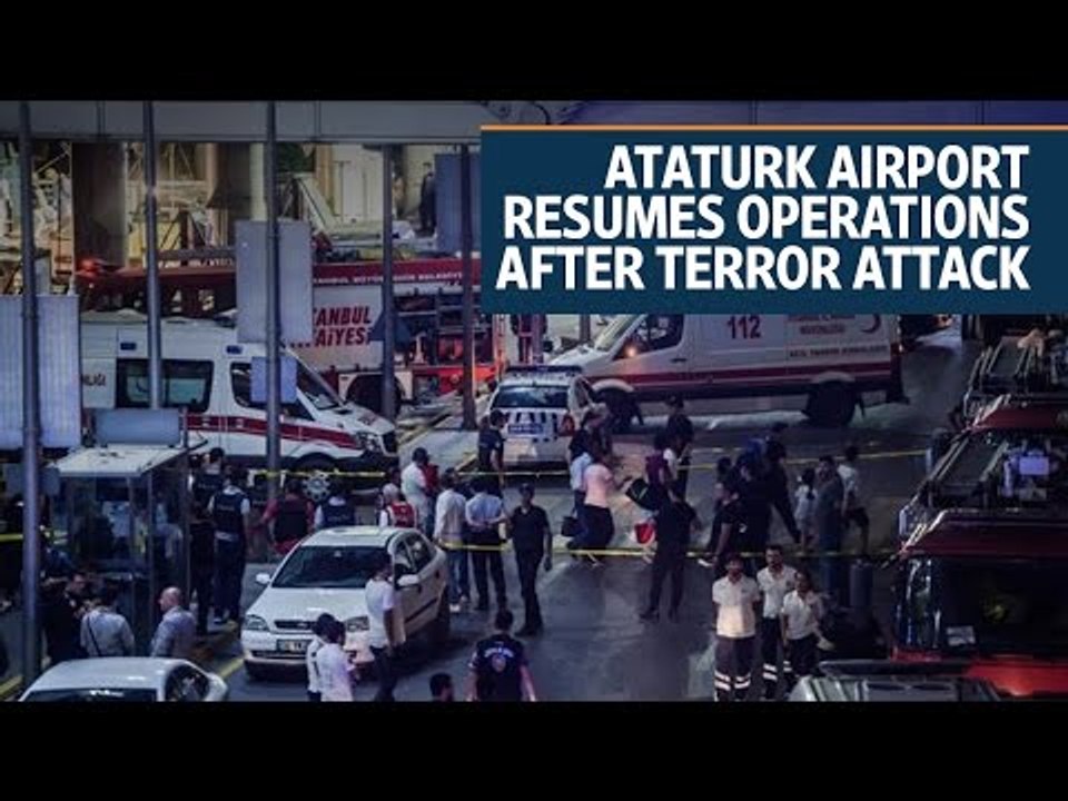 Istanbul airport resumes operations after deadly terror attack