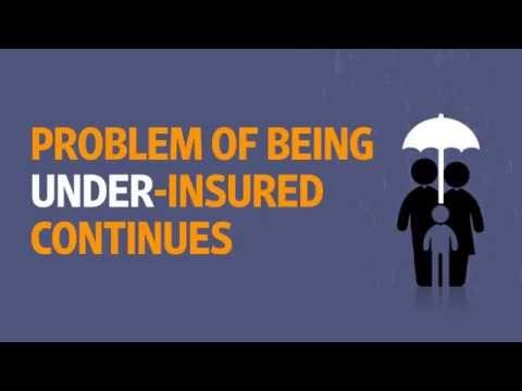 Problem of being under-insured continues