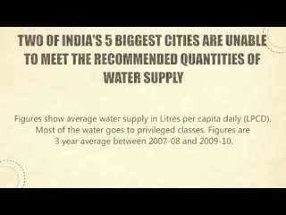 The dry taps of urban India