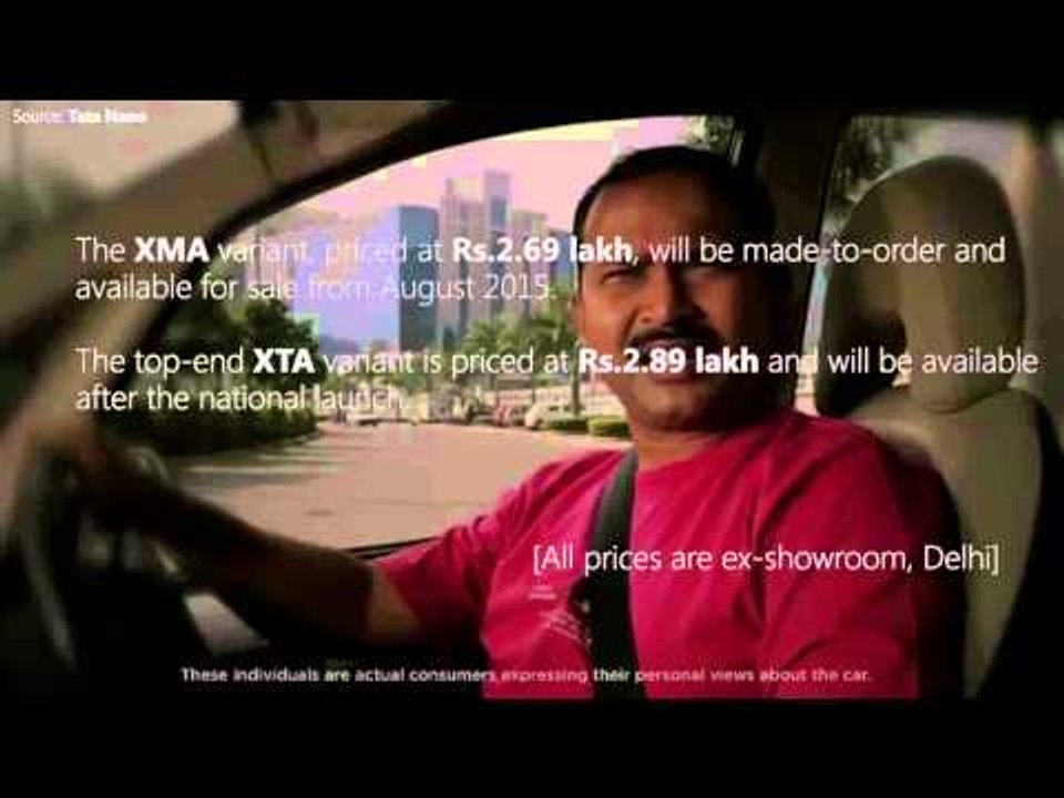 Tata Motors launches GenX Nano at starting price of Rs1.99 lakh