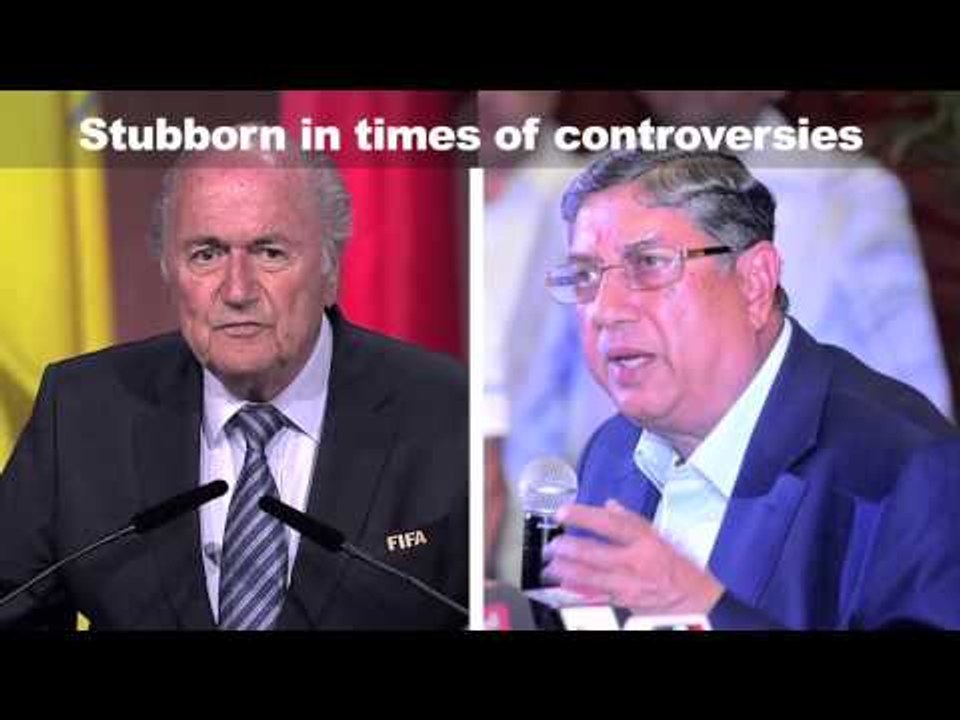 5 reasons why Sepp Blatter and N. Srinivasan look like long-lost twins